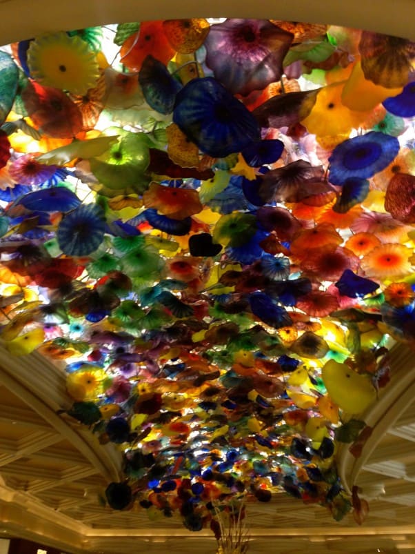 Chihuly玻璃在Bellagio,拉斯维加斯,NV从盛开到词根|因为可口www.andrewtoms.com.