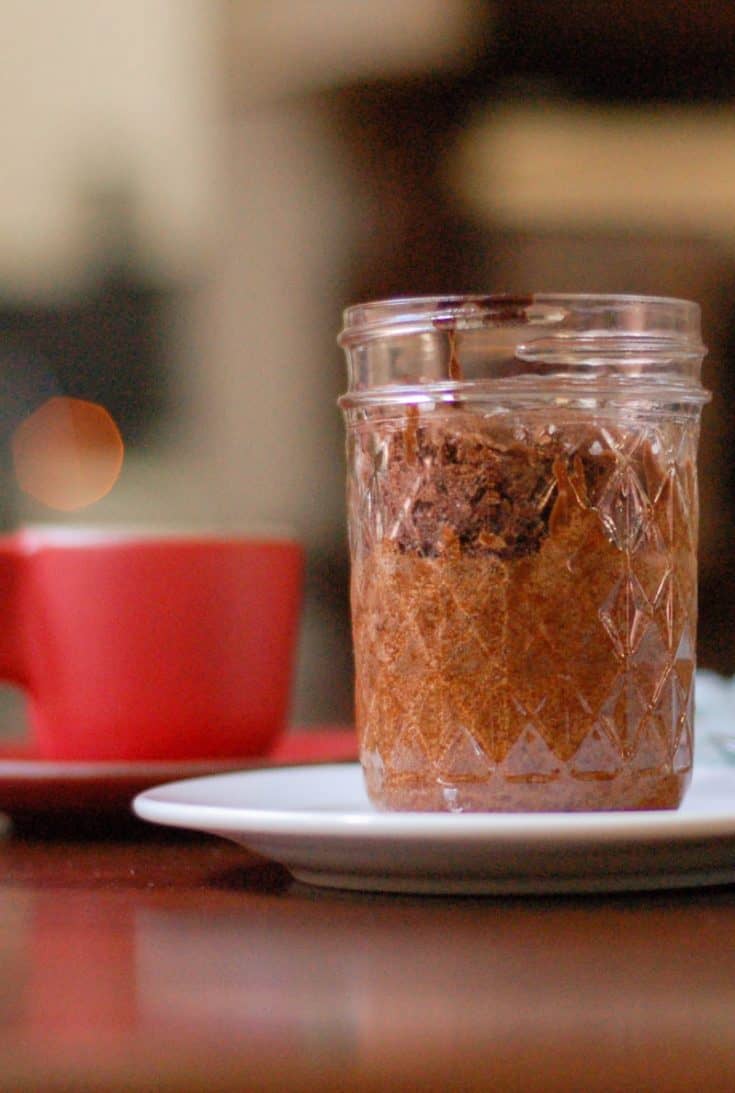 巧克力橄榄油荞麦蛋糕