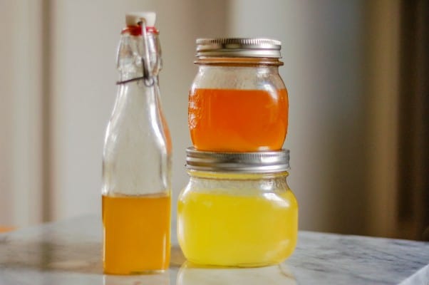 如何处理炒过的柑橘？制作柠檬、酸橙和葡萄柚简易糖浆。从花到茎|因为美味www.flowertostem.net