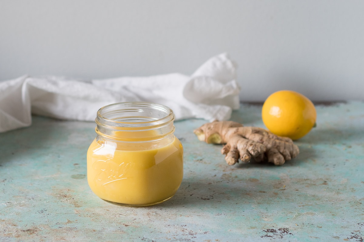 Meyer Lemon Ginger Curd