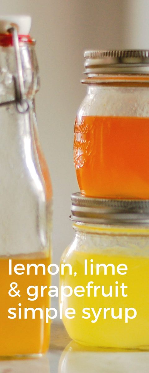 柠檬，石灰和葡萄柚简单的糖浆。从盛开到茎|www.andrewtoms.com.
