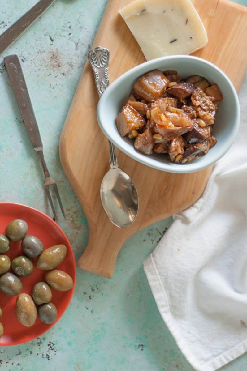 茄子Caponata.