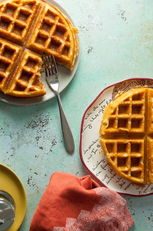 Antebellum Rice Waffles.