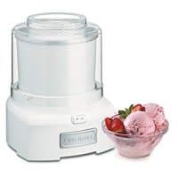 Cuisinart ICE-21 1.5夸脱冻酸奶冰淇淋机(白色)