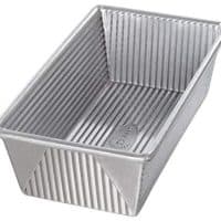 USA PAN 1145LF烤盘镀铝钢1 1/4磅锅锅介质，银