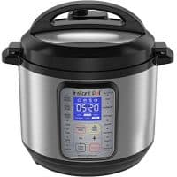 快煲DUO + 60, 6 Qt 9-in-1多使用可编程压力锅，慢炖锅，电饭锅，酸奶机，鸡蛋锅，Sauté，蒸锅，暖炉，和灭菌器