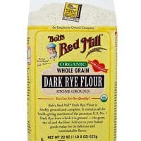 鲍勃的红磨坊有机黑黑麦面粉，22盎司