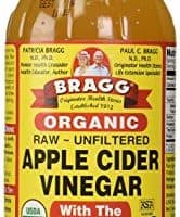 Bragg USDA无麸质有机生苹果醋，与母亲