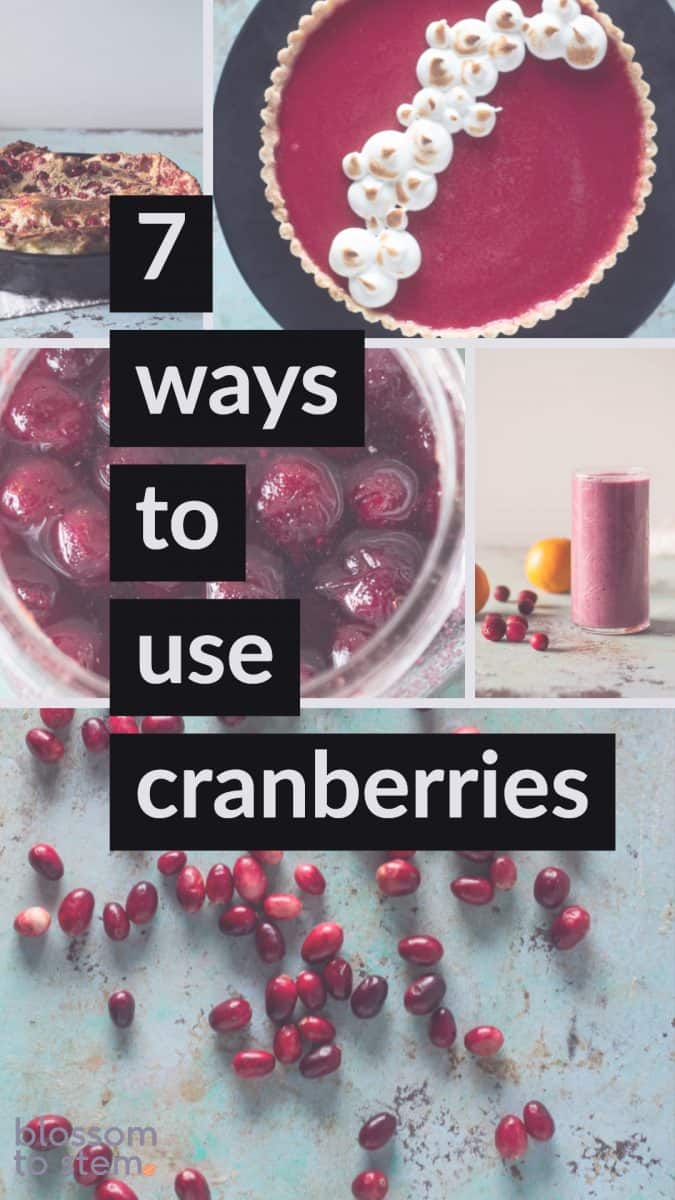 蔓越莓的7种使用方法