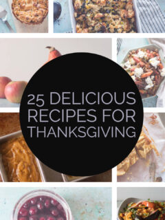 25个美味食谱对感恩节